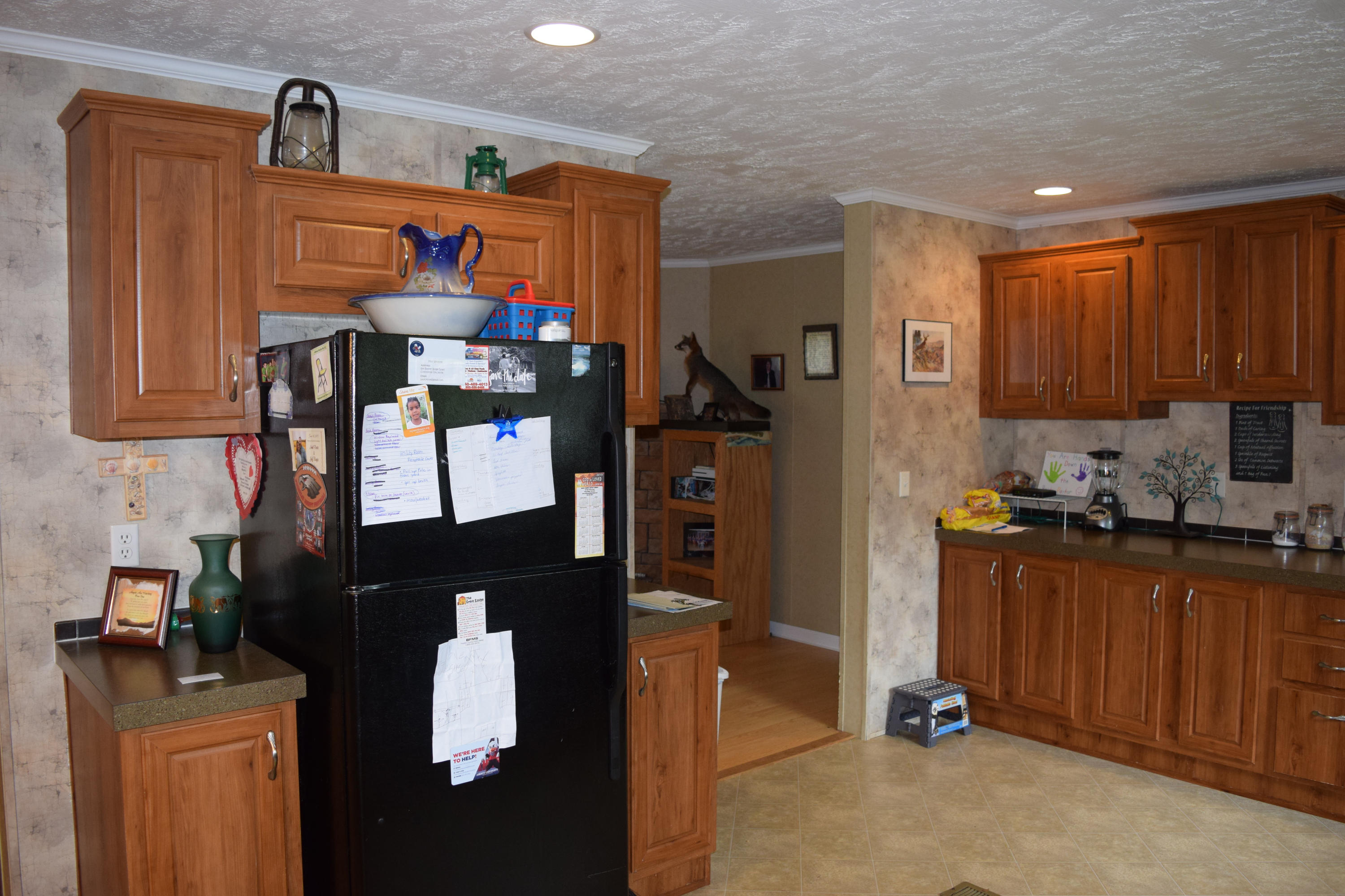 4752 Waidsboro Road Ferrum, VA 24088 - Photo 18 of 38 a kitchen with stainless steel appliances granite countertop a refrigerator and a stove