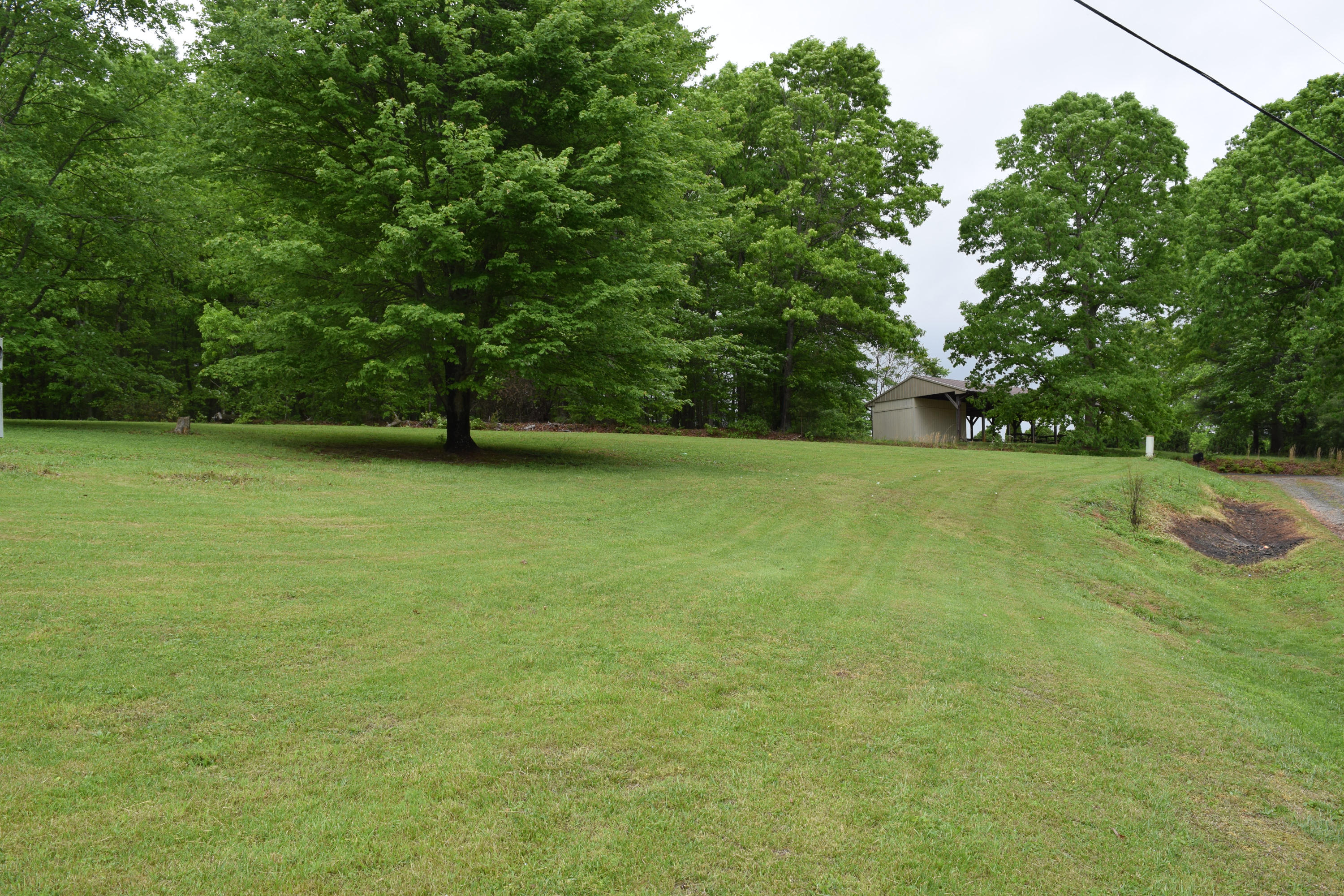 4752 Waidsboro Road Ferrum, VA 24088 - Photo 38 of 38 a view of a green field with trees in the background