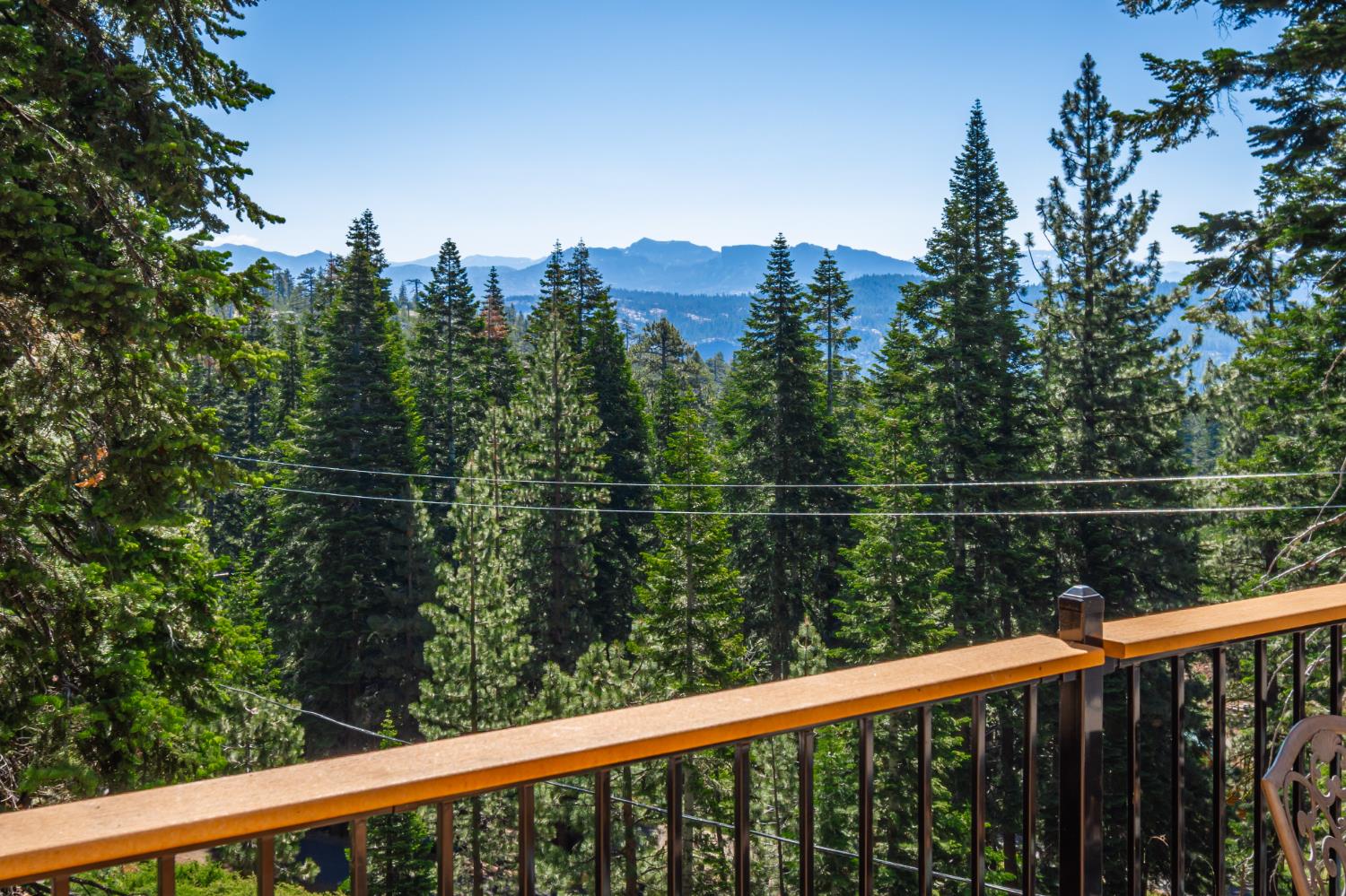 1070 Mountain View Road Arnold, CA 95223 - Photo 51 of 99 a view of a balcony with outdoor space and a forest