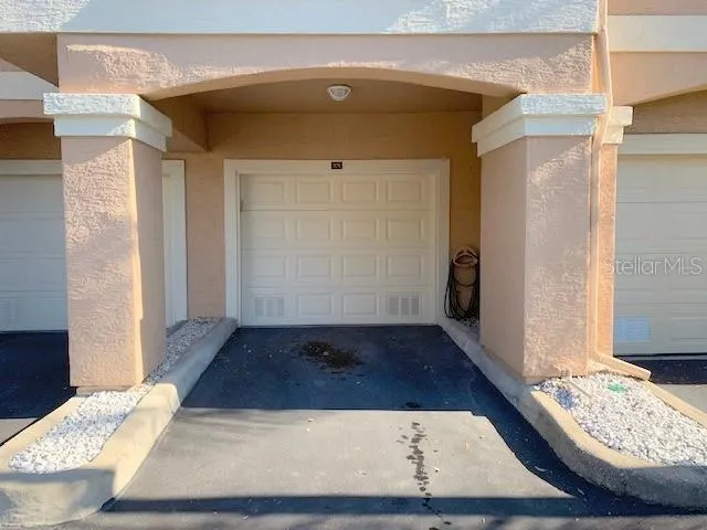 a view of front door