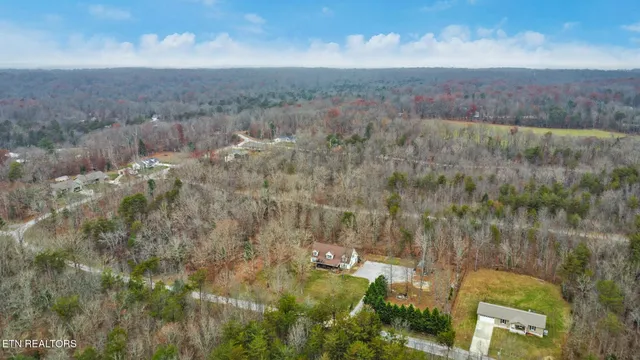 a view of a lake and mountain