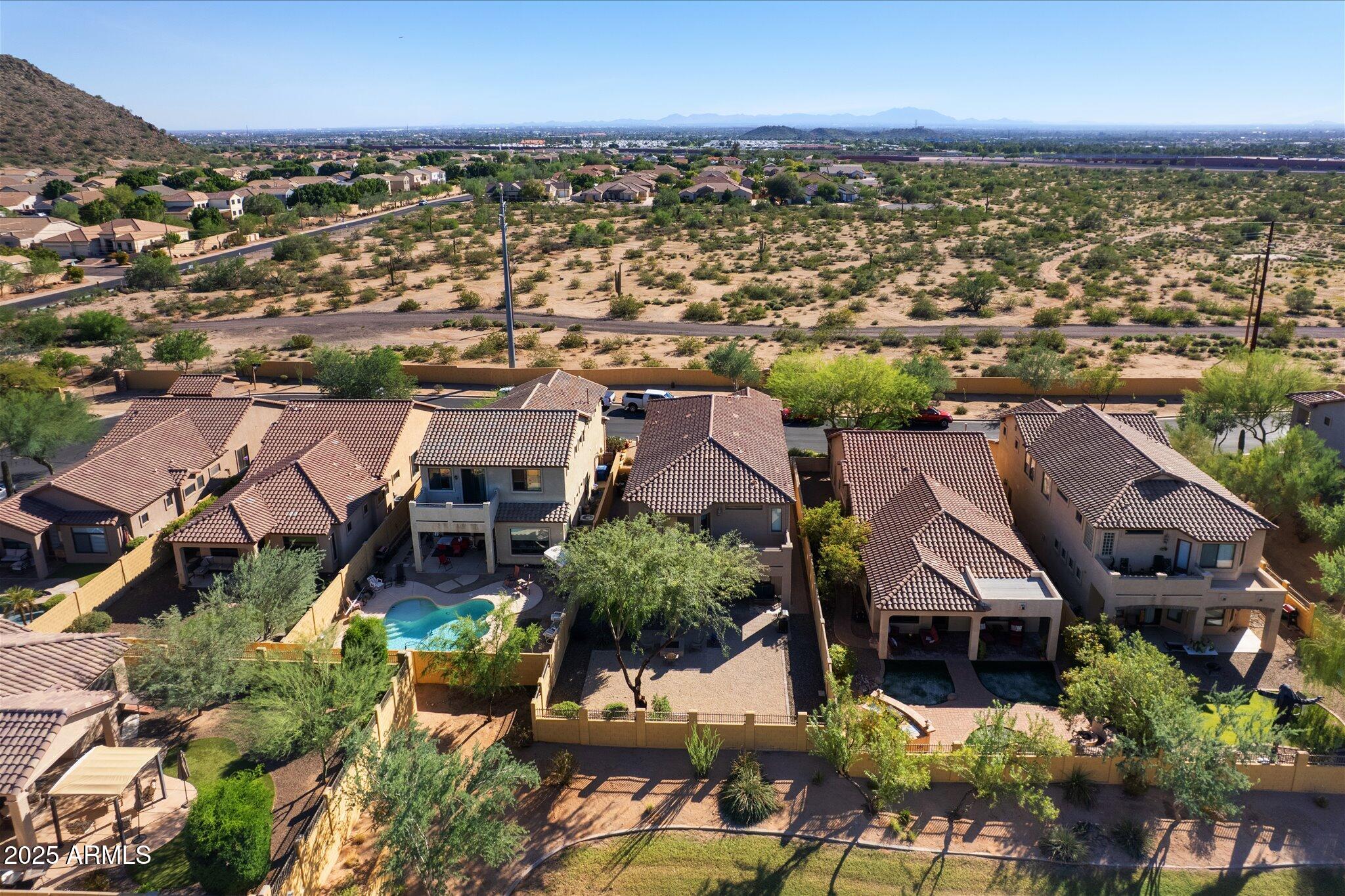 8536 East Inca Street Mesa, AZ 85207 - Photo 39 of 44 an aerial view of multiple house