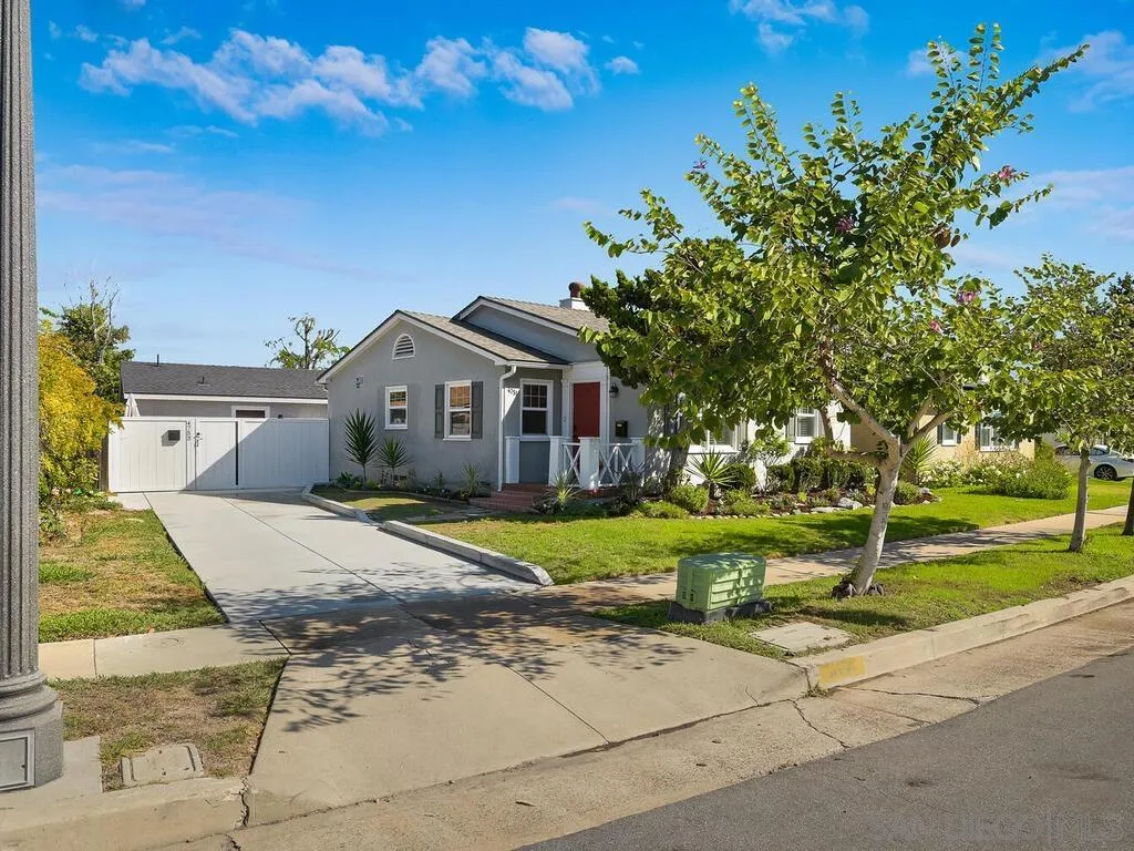 4751 Altadena Avenue San Diego, CA 92115 - Photo 2 of 47 a front view of house with yard