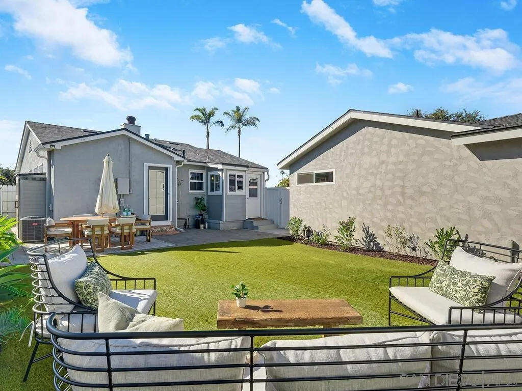 4751 Altadena Avenue San Diego, CA 92115 - Photo 33 of 47 a view of a house with swimming pool and sitting area