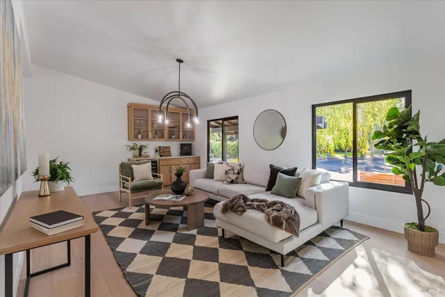 a bedroom with bed and a window