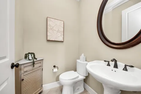 a bathroom with a sink and a toilet