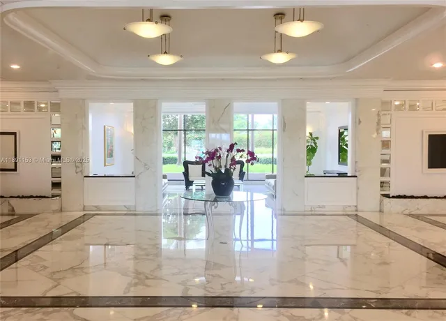 a view of a living room