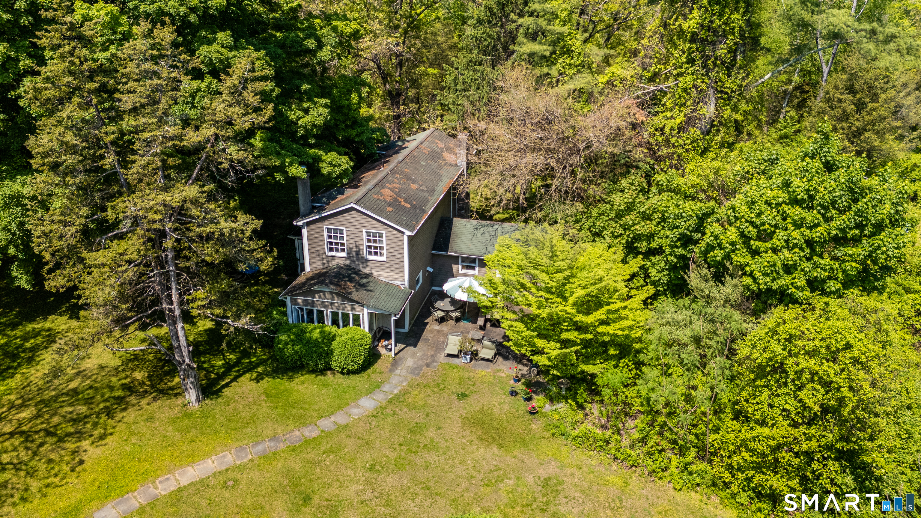 231 B Kent Road Kent, CT 06757 - Photo 25 of 35 a view of a house with a yard