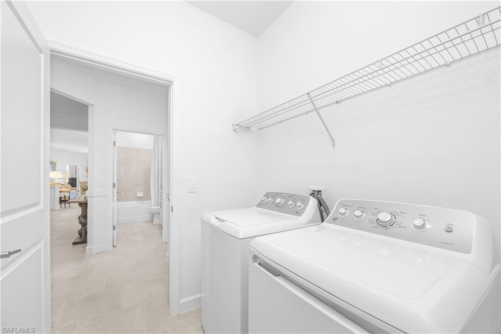 14656 Ballast Way Alva, FL 33920 - Photo 27 of 30 a utility room with dryer and washer