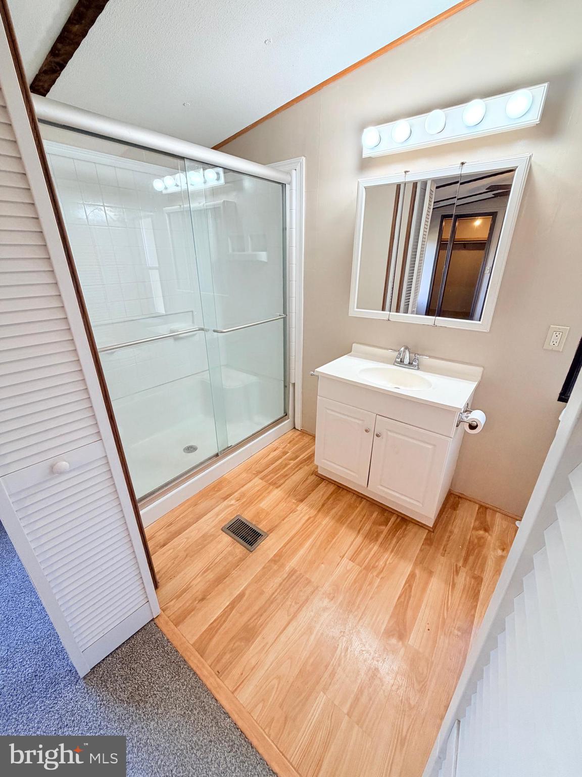 453 Upper Bailey Road Newport, PA 17074 - Photo 21 of 31 a bathroom with a mirror and a shower