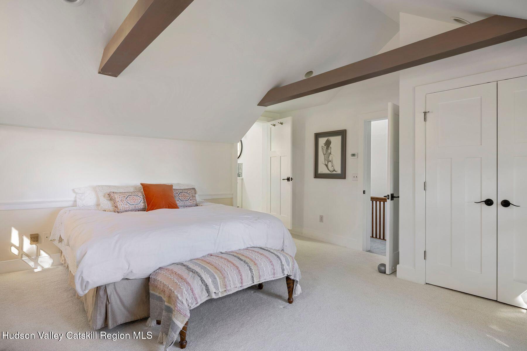 114 Chase Road Shokan, NY 12481 - Photo 36 of 68 a bedroom with a bed and a window