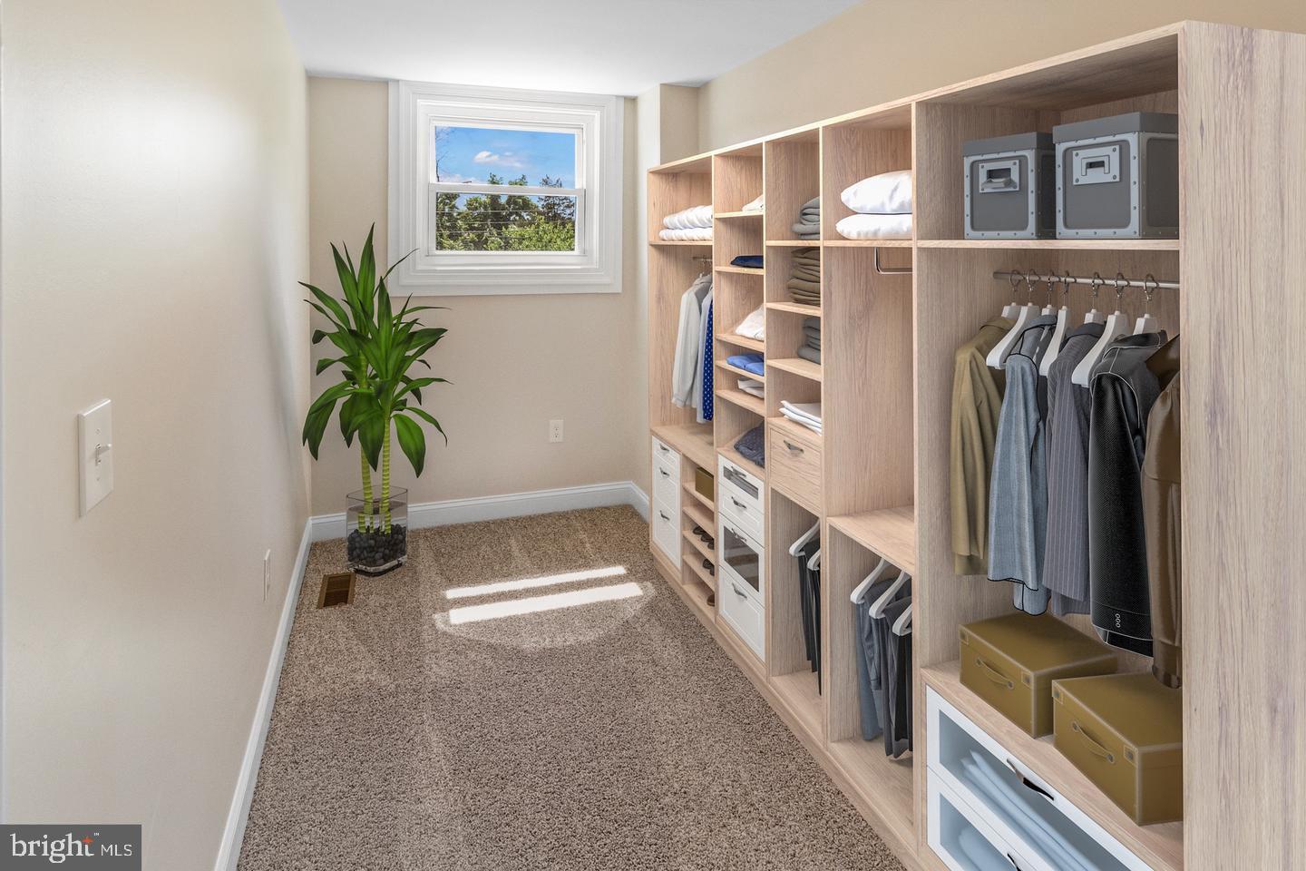 4206 Reisterstown Road Baltimore, MD 21215 - Photo 4 of 14 a view of a hallway with entryway and furniture