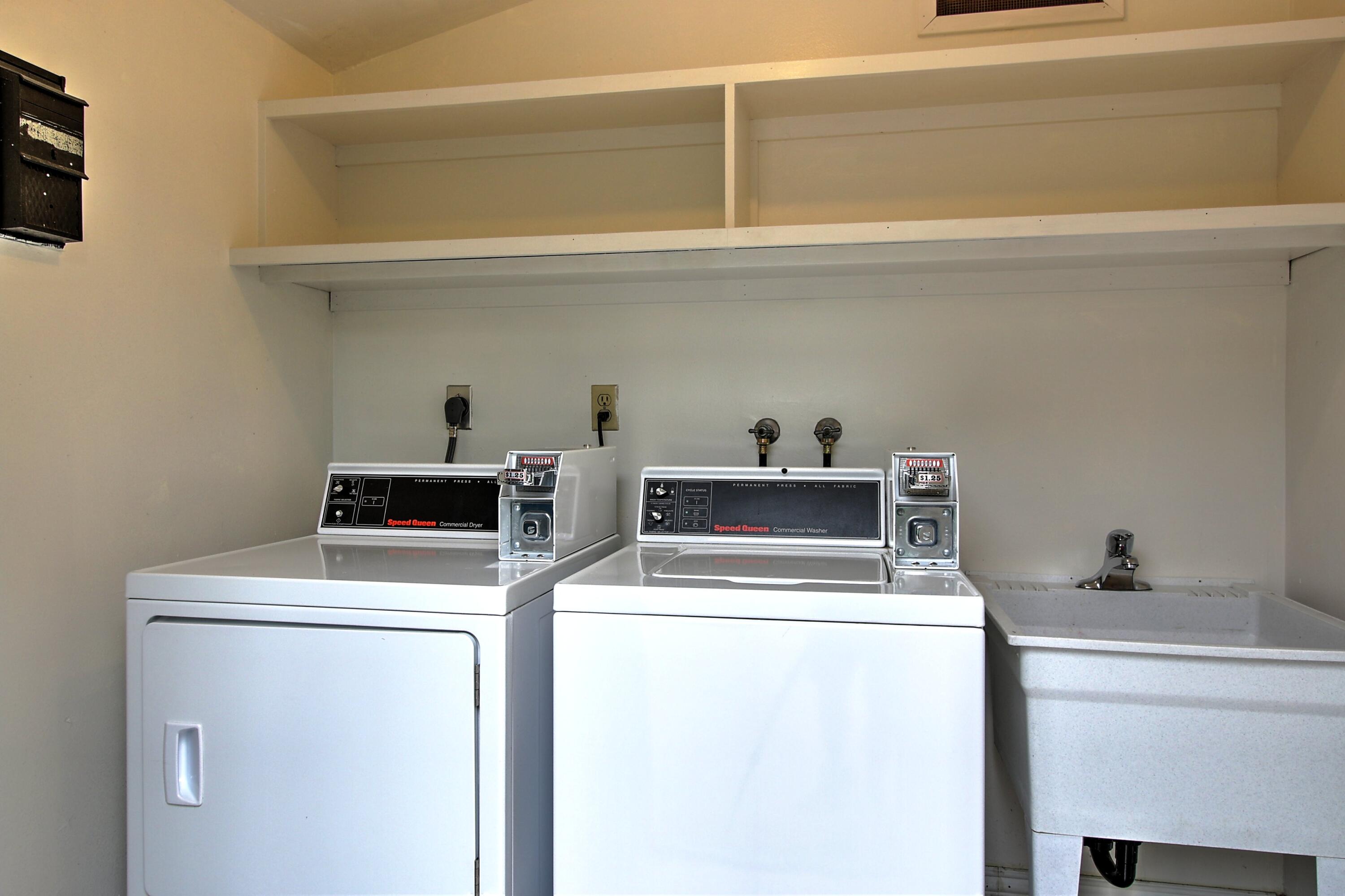 1624 Bath Street, Unit B Santa Barbara, CA 93101 - Photo 15 of 16 a utility room with dryer and washer
