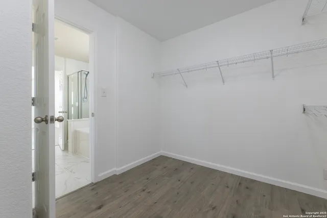 a view of a small space