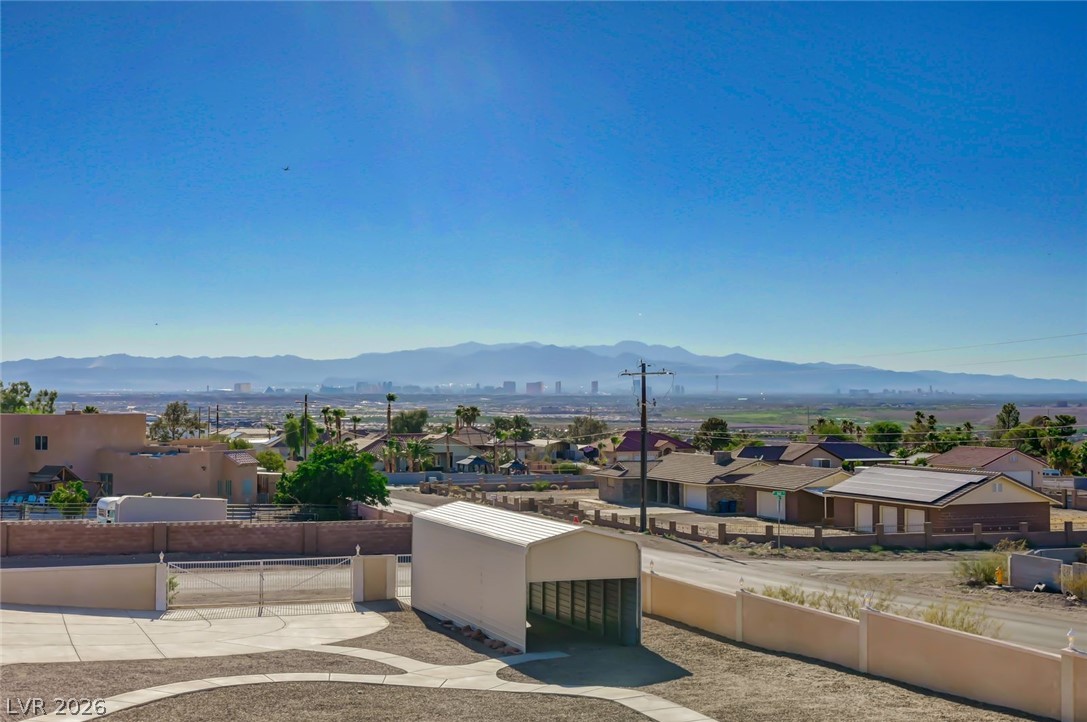 640 North Racetrack Road Henderson, NV 89015 - Photo 15 of 65 Panoramic mountain and city views stretch beyond this expansive desert property.