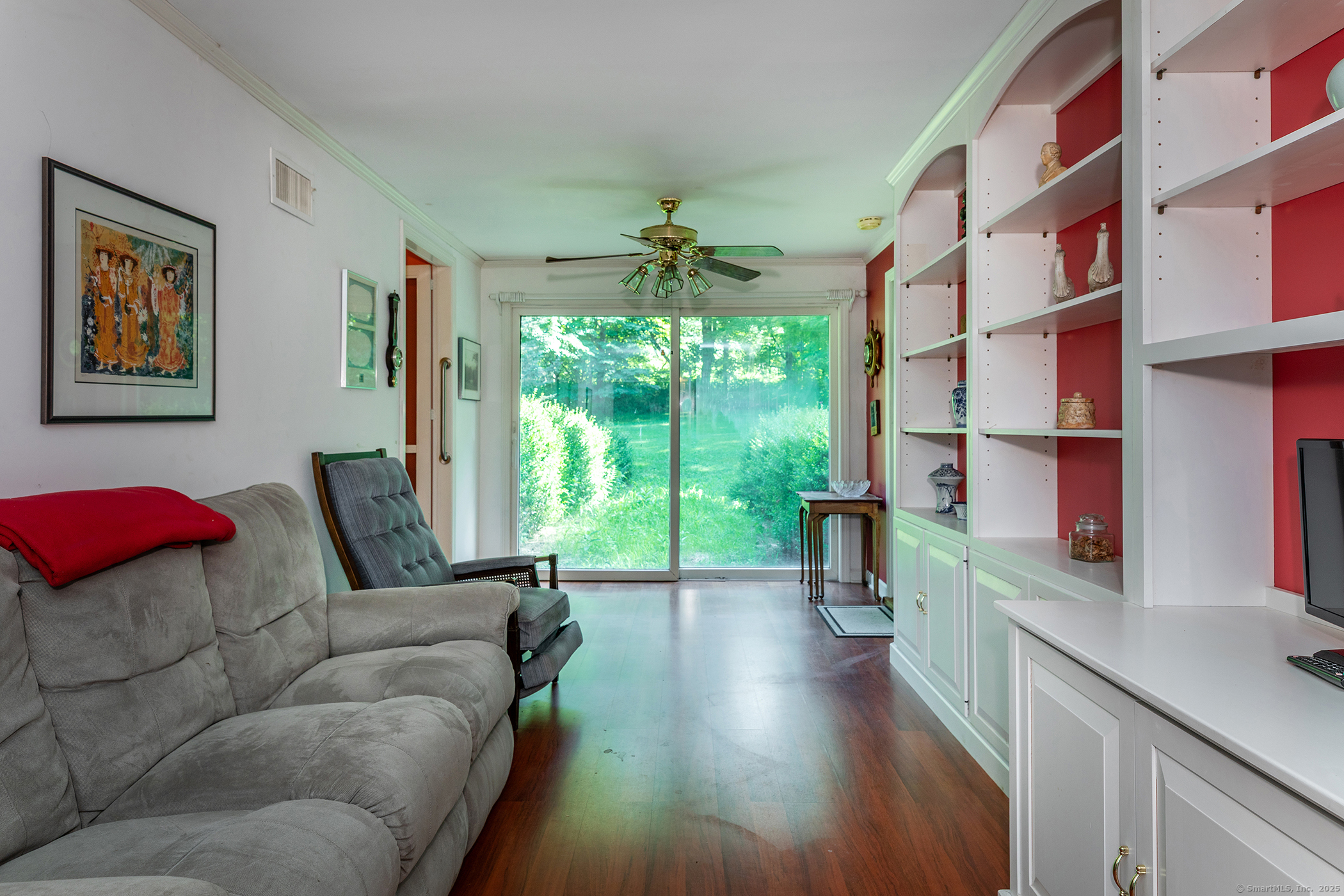 242 Tophet Road Roxbury, CT 06783 - Photo 19 of 25 a living room with furniture and a large window