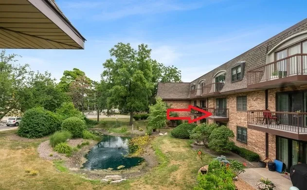 a backyard of a house with yard