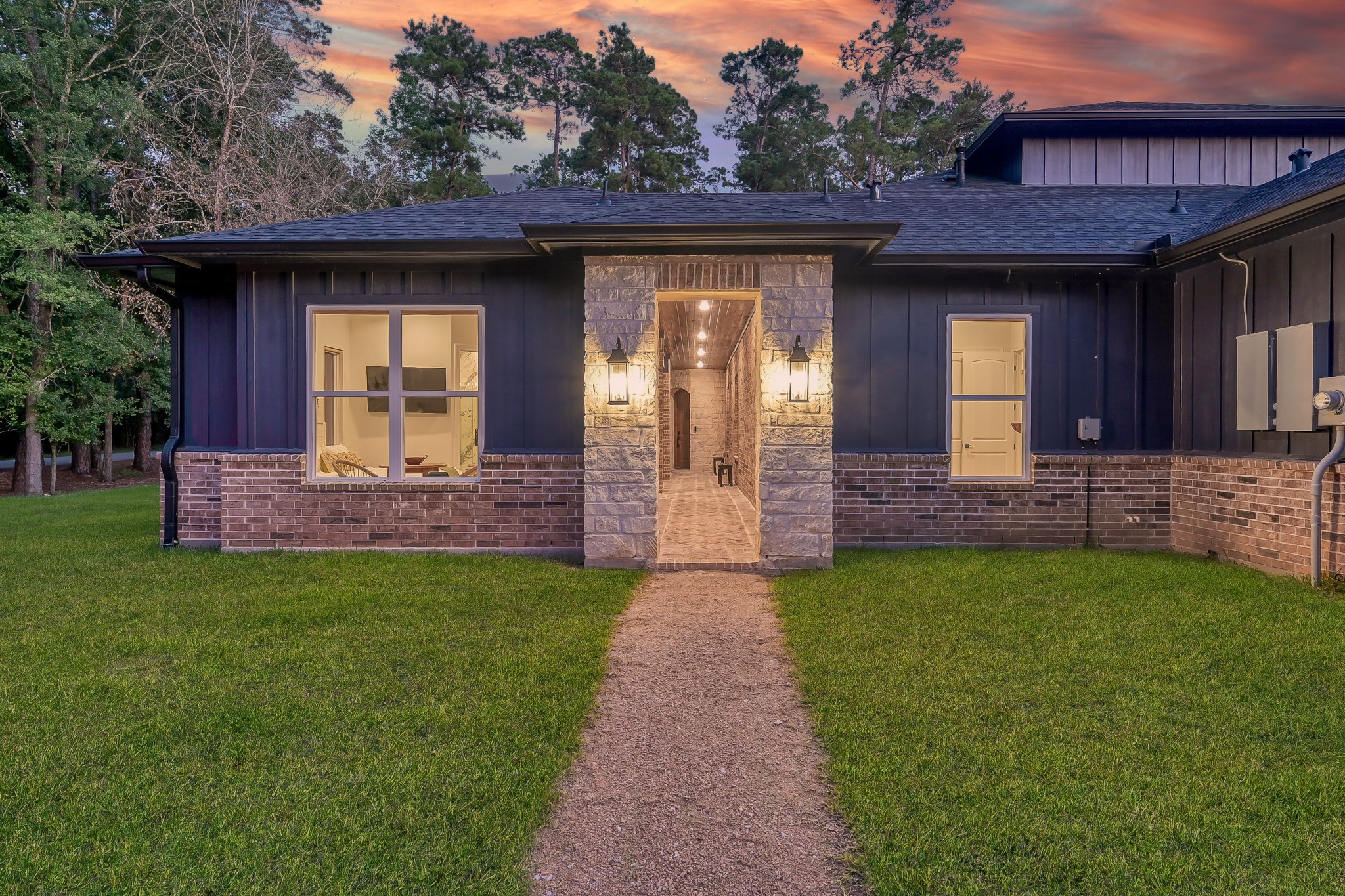 15937 Stagecoach Road Stagecoach, TX 77355 - Photo 42 of 50 Inviting breezeway entrance offers a warm welcome for family and friends.