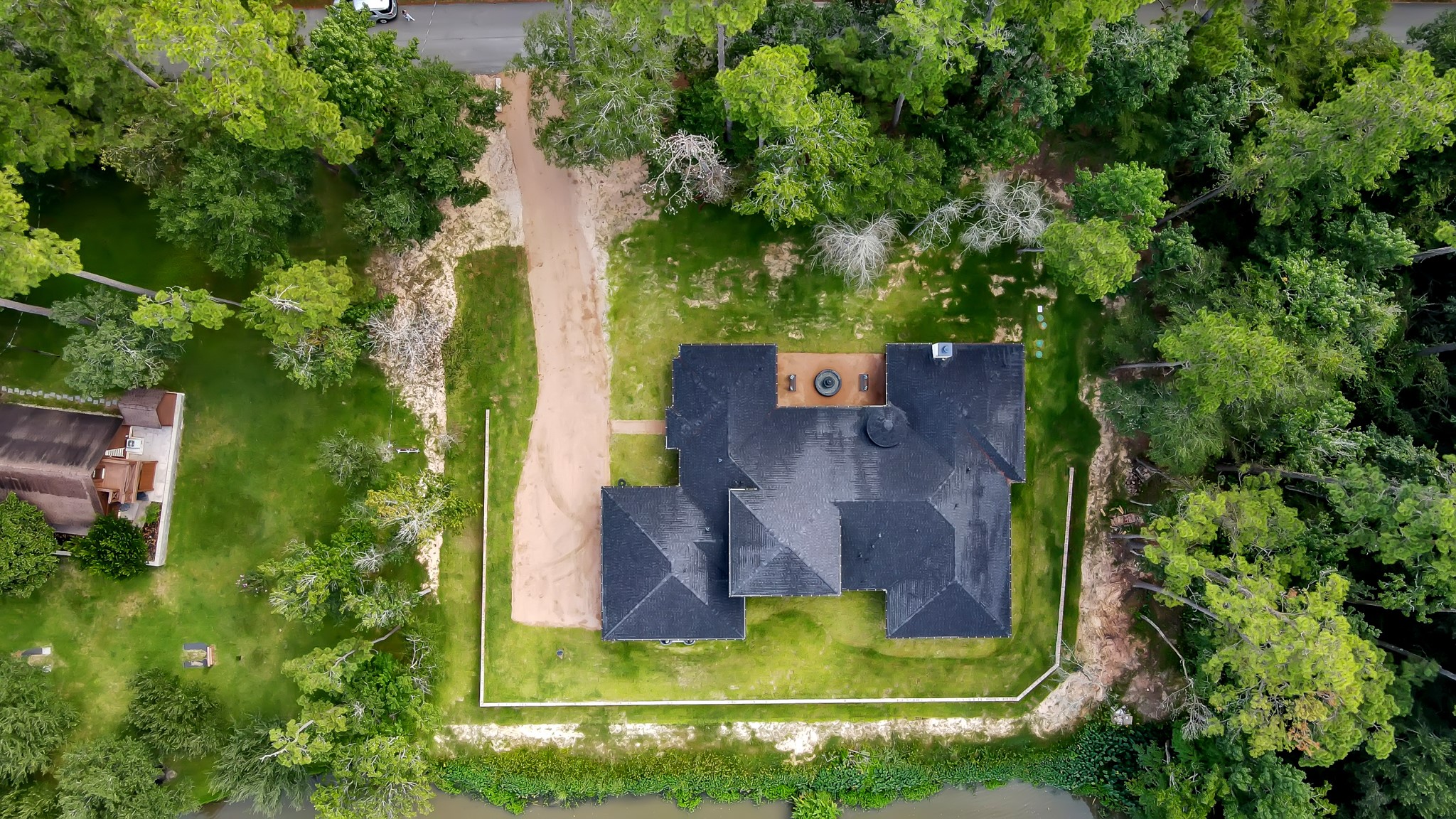 15937 Stagecoach Road Stagecoach, TX 77355 - Photo 48 of 50 an aerial view of a house