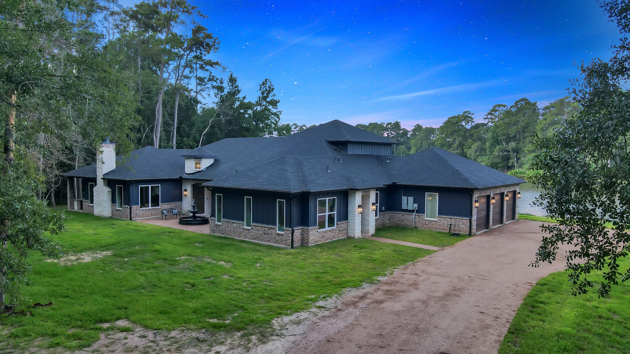 15937 Stagecoach Road Stagecoach, TX 77355 - Photo 5 of 50 front view of a house with a yard