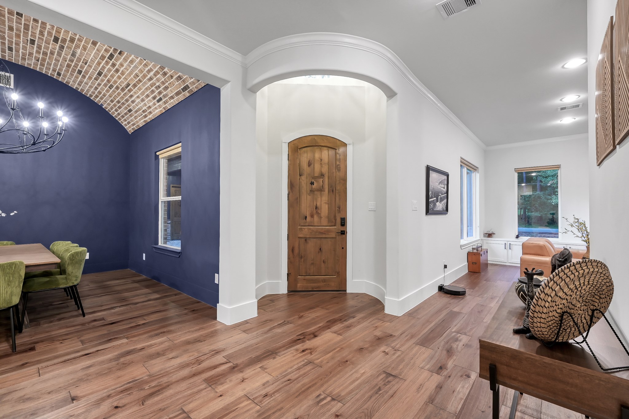15937 Stagecoach Road Stagecoach, TX 77355 - Photo 7 of 50 a living room with furniture and wooden floor