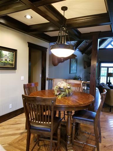 2032 Smalling Road Lafayette, TN 37083 - Photo 11 of 30 Dining area with coffered ceiling.