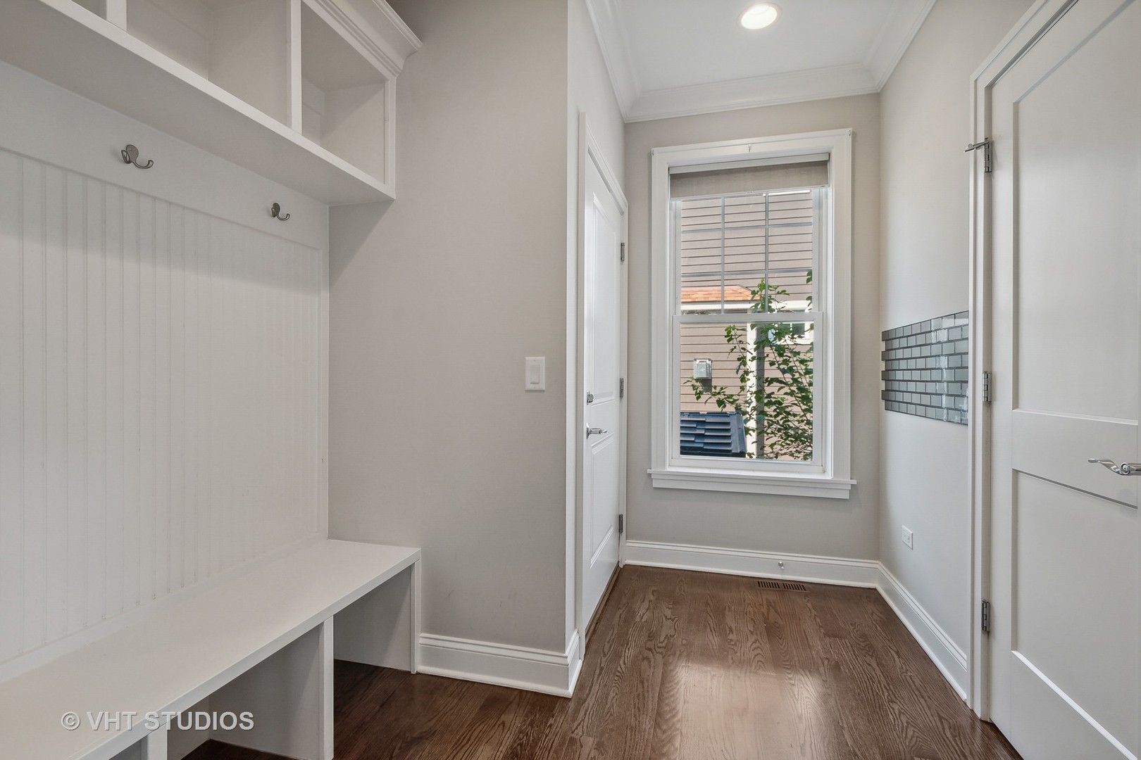 2004 West Sibley Street Park Ridge, IL 60068 - Photo 13 of 40 a view of an empty room with wooden floor and a window