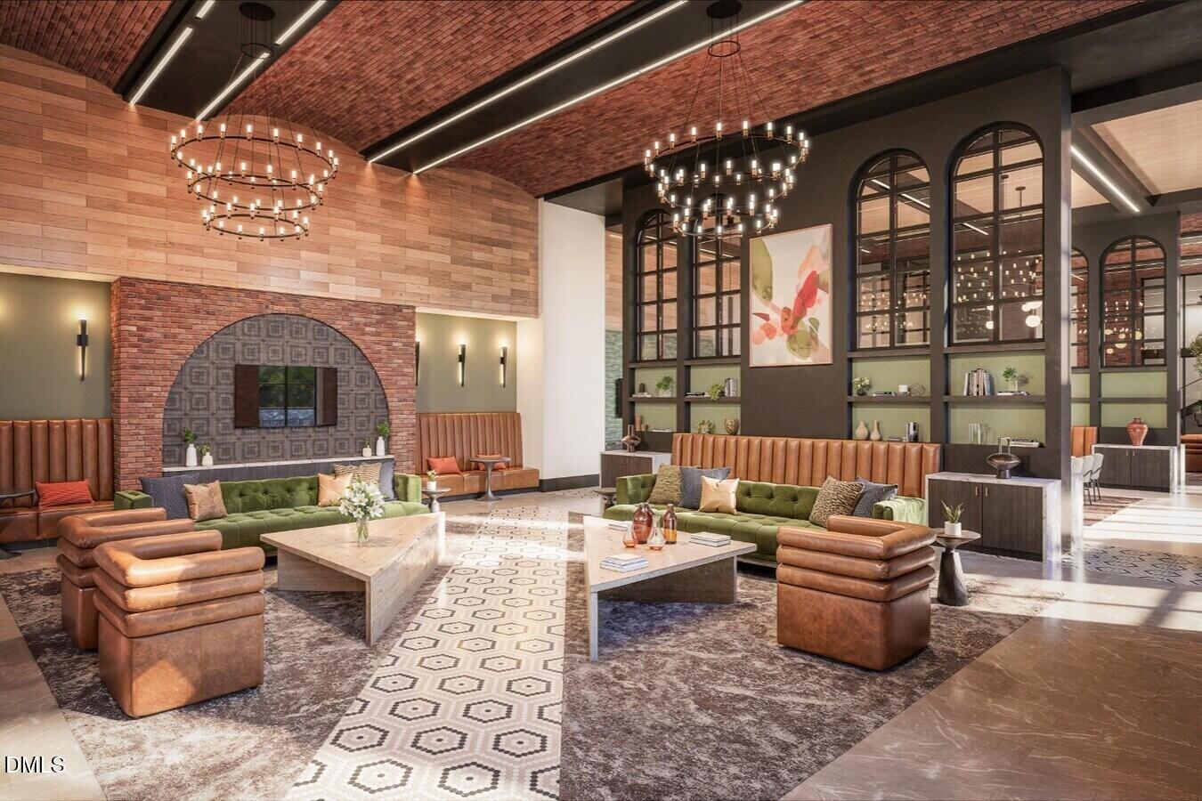 1000 Martin Luther King Junior Boulevard, Unit TH3 Chapel Hill, NC 27514 - Photo 10 of 12 a living room with patio furniture and a large window