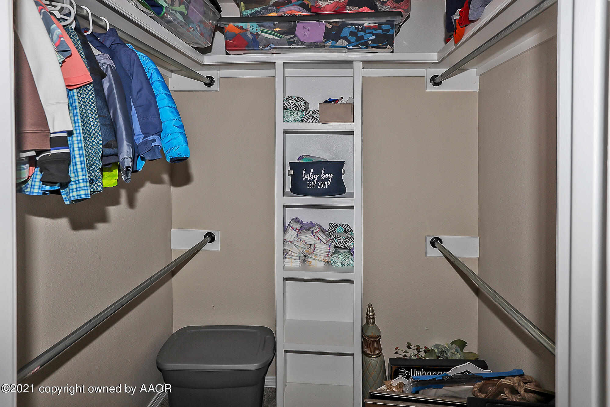 9300 South Blessen Road Amarillo, TX 79119 - Photo 23 of 40 3rd Bedroom Closet