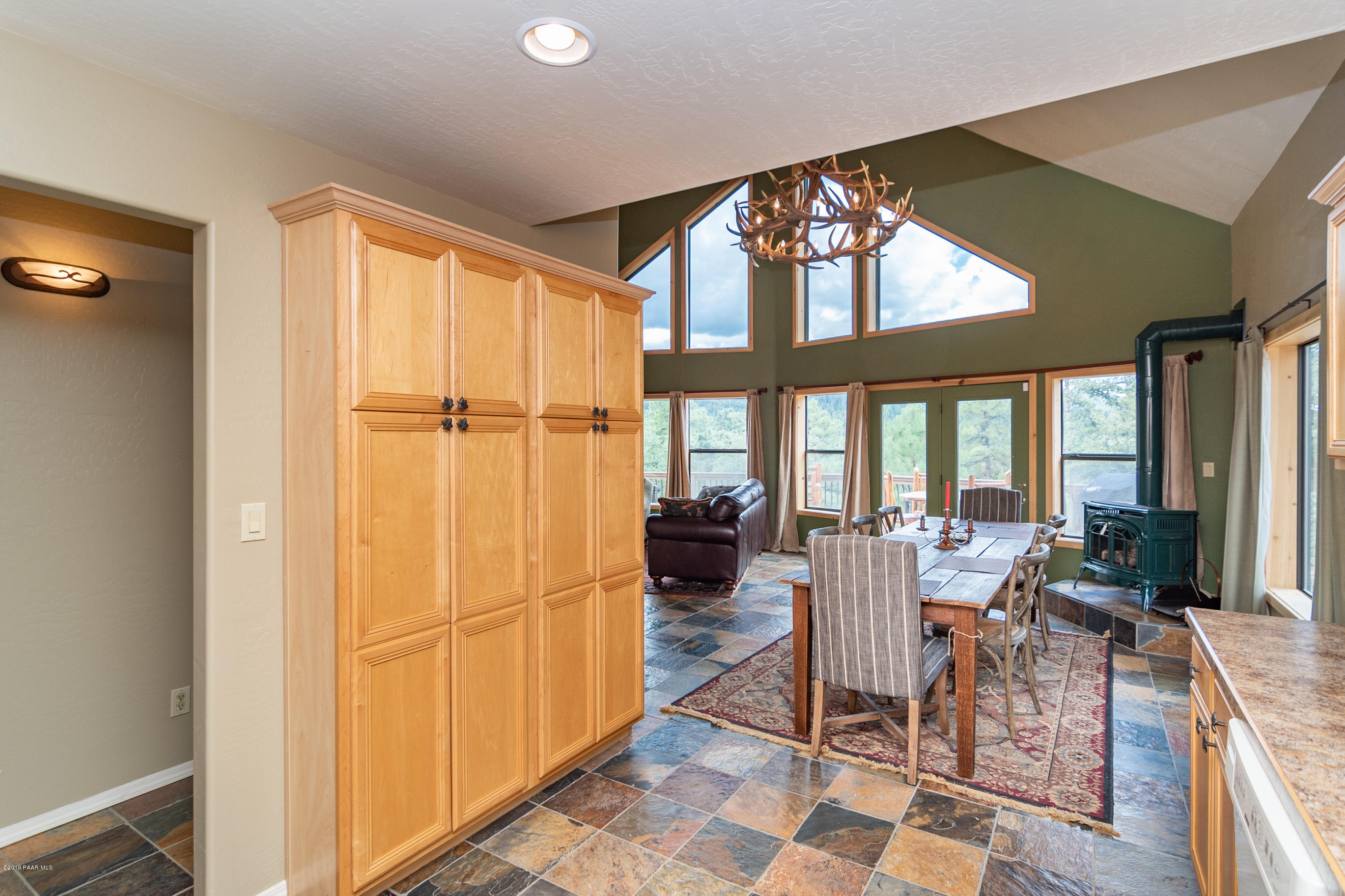 4680 South Stoney Ridge Road Prescott, AZ 86303 - Photo 24 of 39 a view of a livingroom with furniture window and outside view