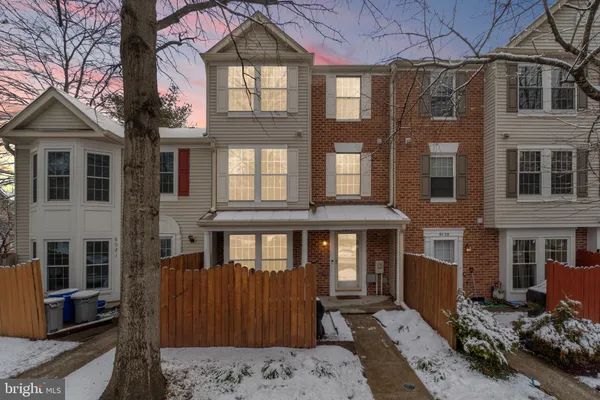 a front view of a building