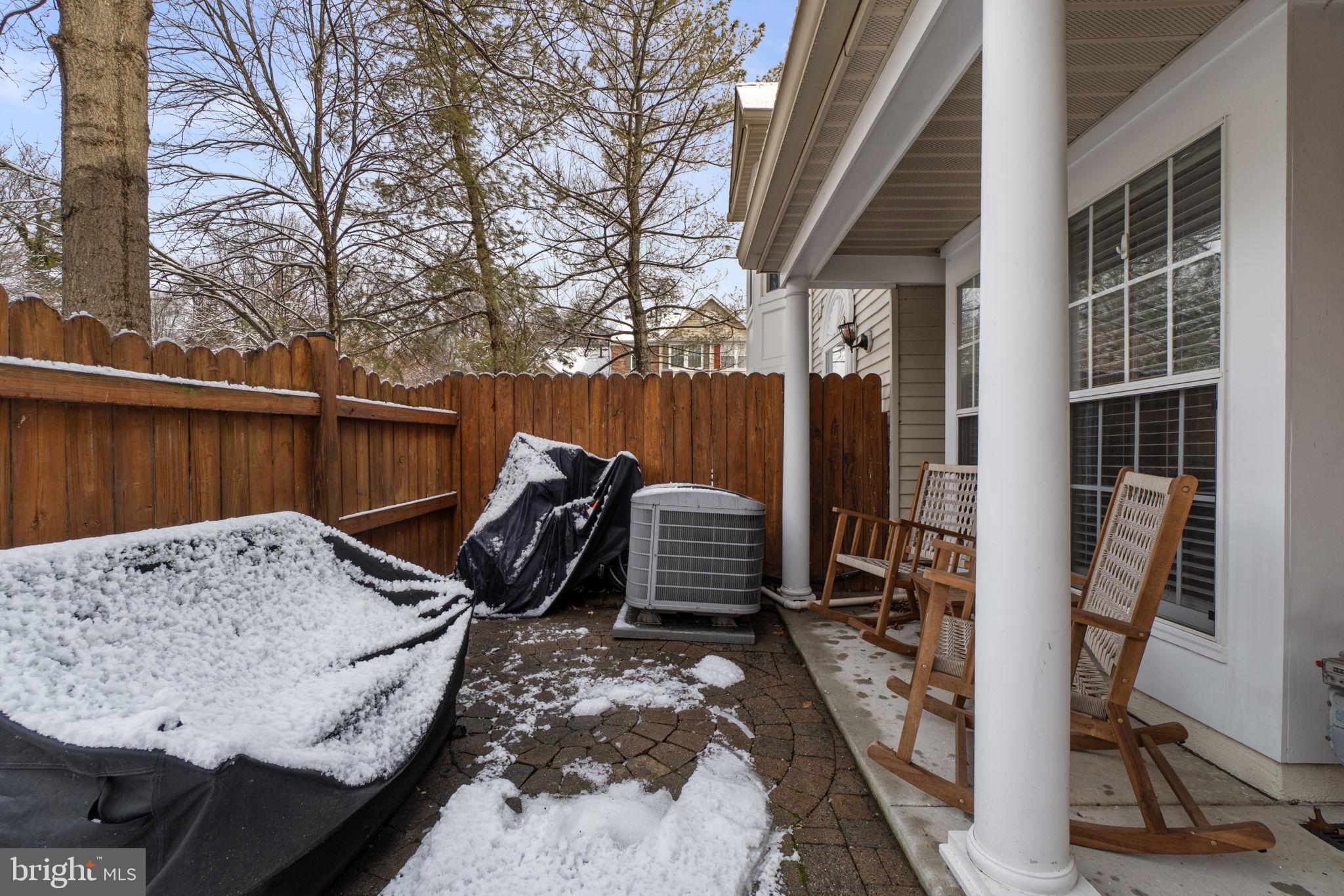 6025 Weekend Way, Unit 43 Columbia, MD 21044 - Photo 33 of 37 a view of a backyard with furniture
