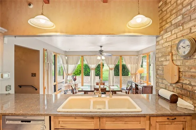 a view of a living room and window