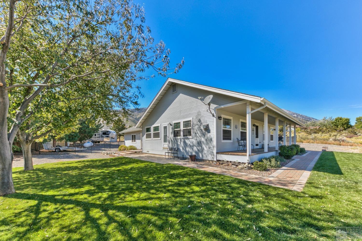 1111 Foothill Road Markleeville, CA 96120 - Photo 9 of 28 a front view of house with yard and green space