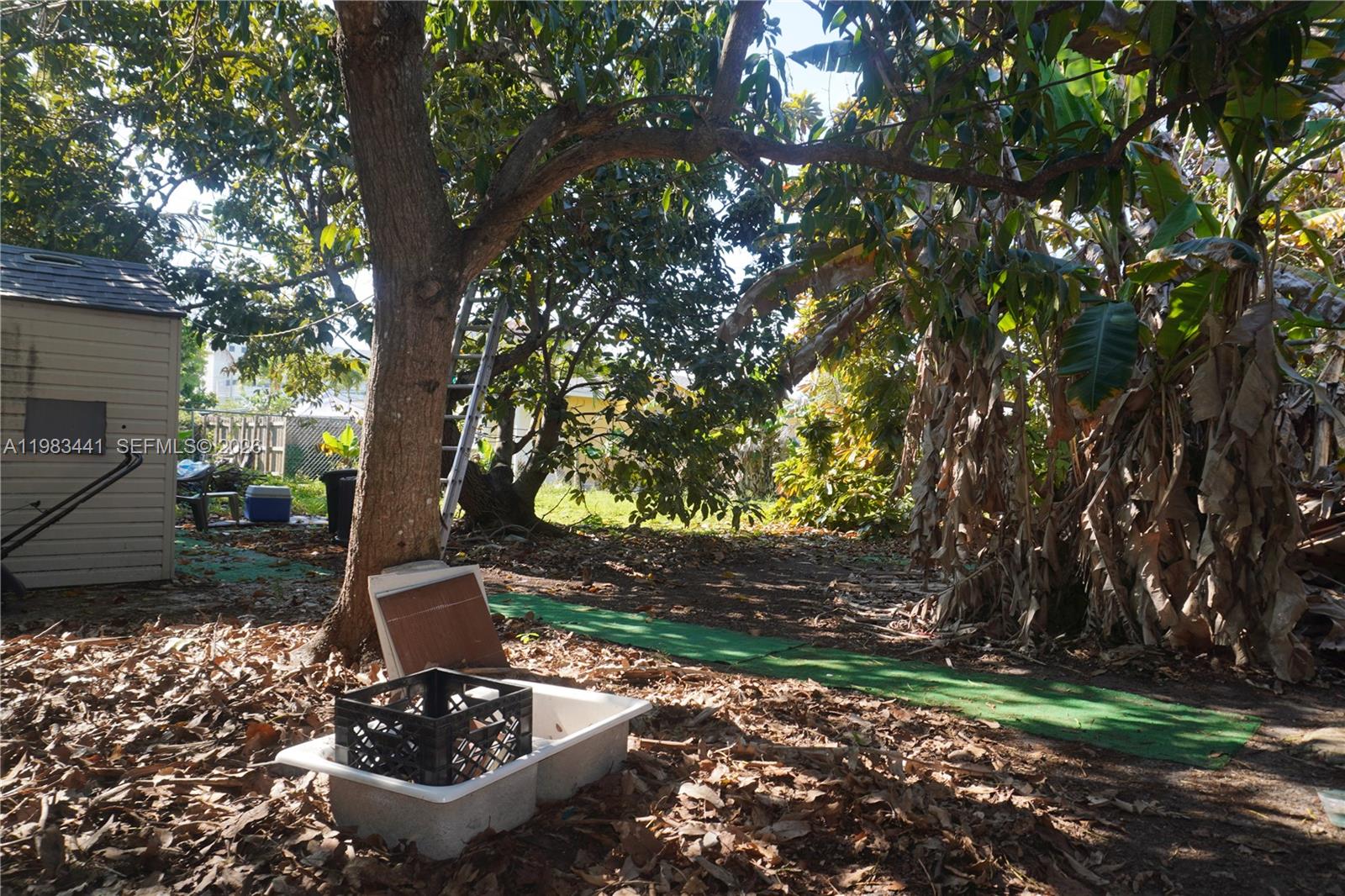 2660 Southwest 36th Avenue Miami, FL 33133 - Photo 25 of 32 a view of a backyard with chair and table
