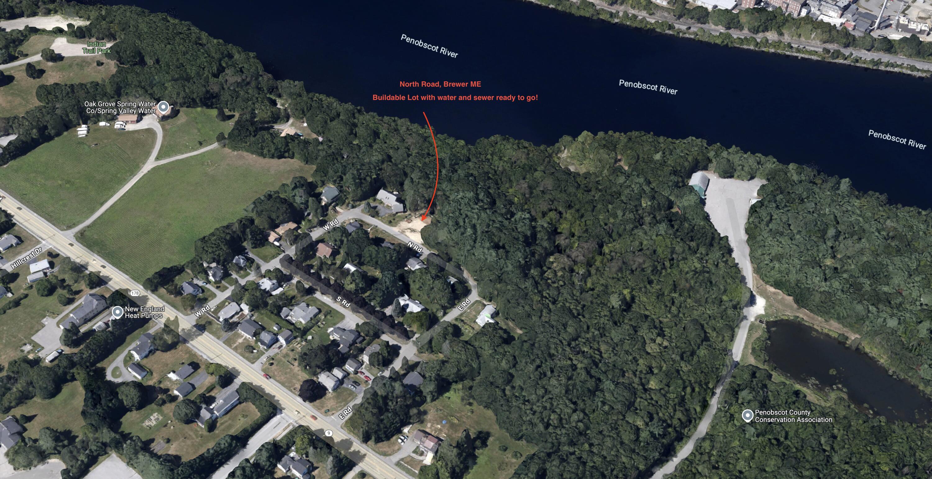 37-12 N Road Brewer, ME 04412 - Photo 2 of 6 Aerial View