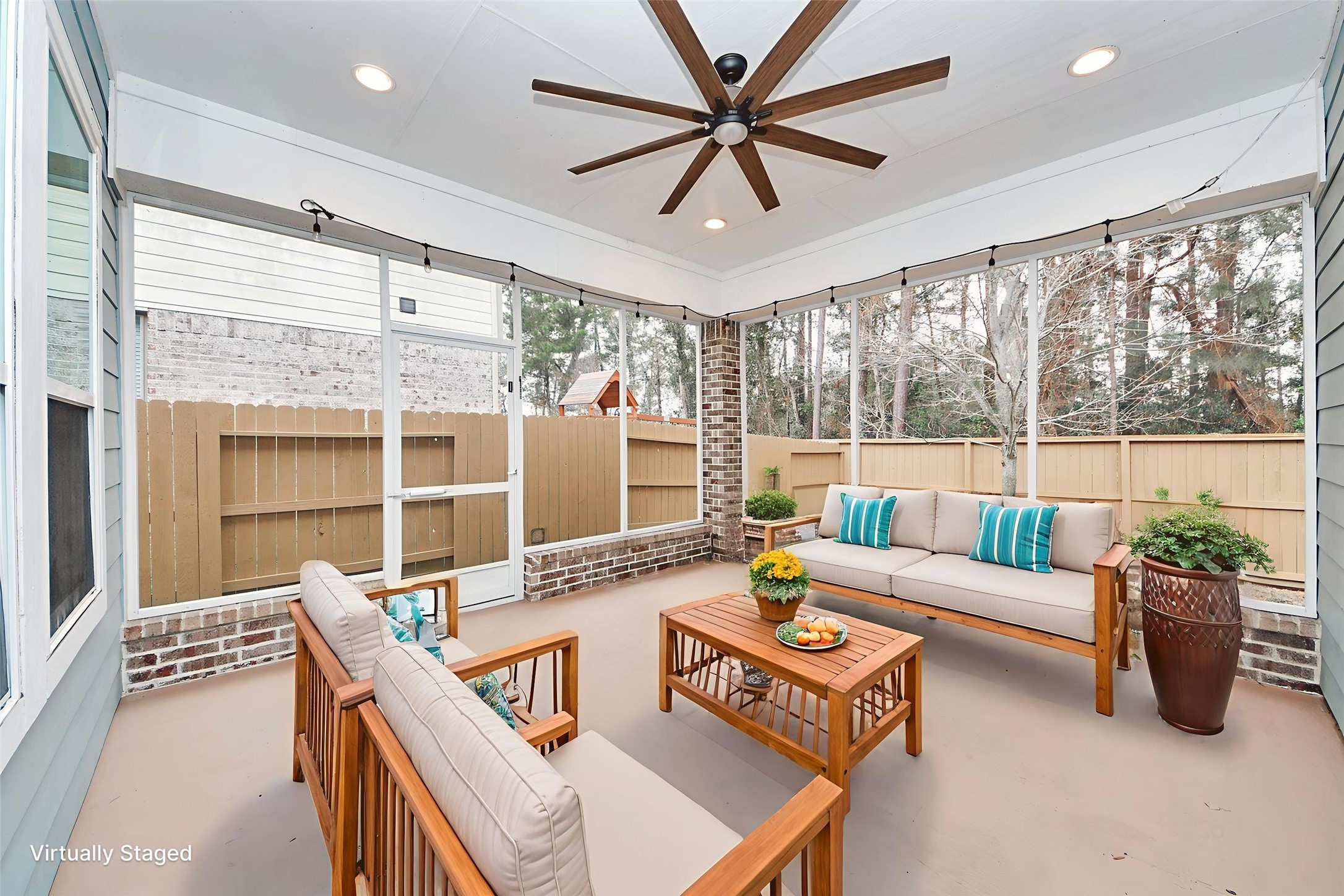 211 Pleasant Hill Way Conroe, TX 77304 - Photo 42 of 50 a living room with furniture and a large window