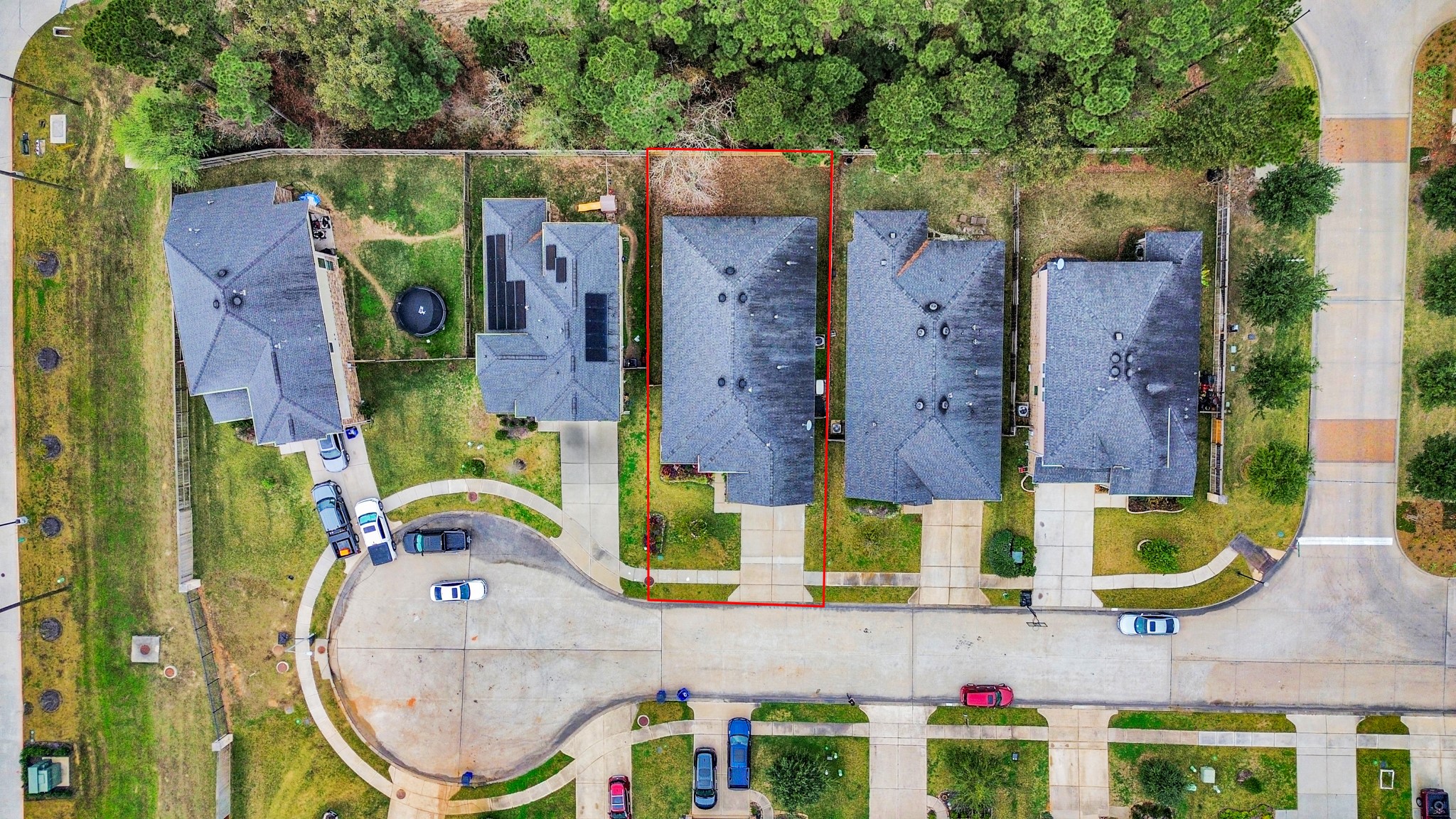 211 Pleasant Hill Way Conroe, TX 77304 - Photo 49 of 50 an aerial view of multiple house