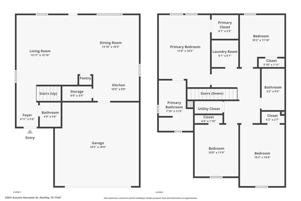 $2,150 | 23531 Autumn Harvester Drive, Hockley, TX 77447