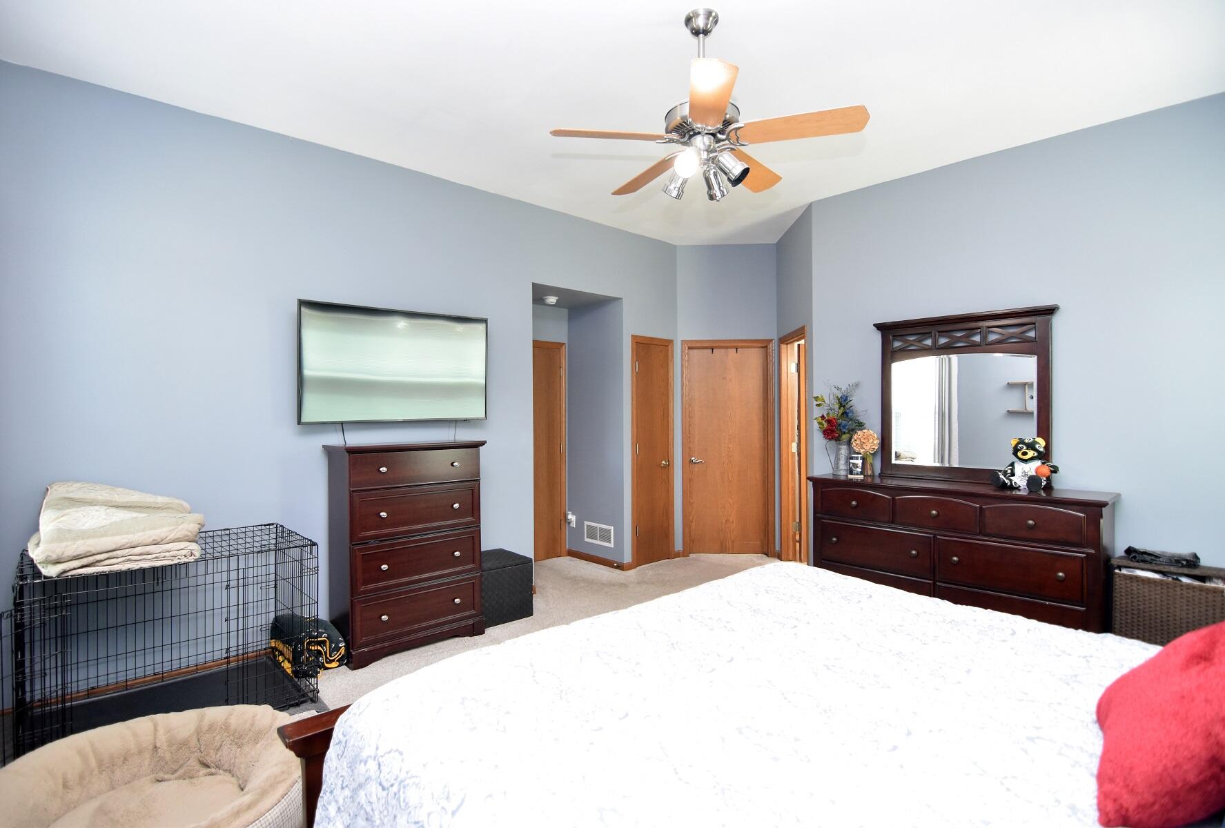 30936 Royal Hill Road Rochester, WI 53105 - Photo 12 of 34 Master Bedroom View 2 (1)