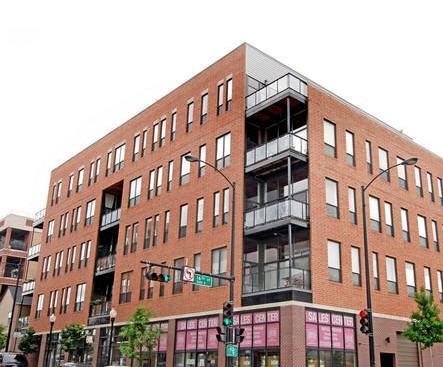 a front view of a building