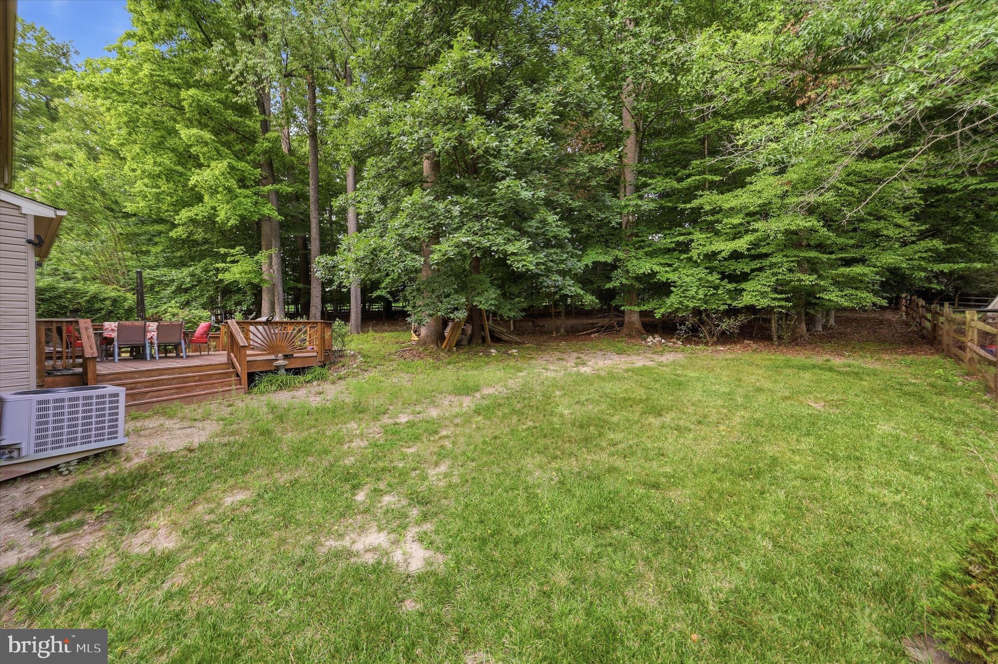 6440 Spring Forest Road Frederick, MD 21701 - Photo 35 of 48 Fully Fenced Backyard with Plenty of Trees