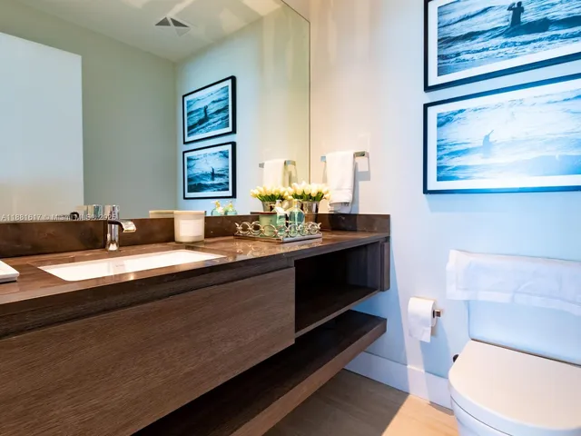 a bathroom with a sink and a toilet