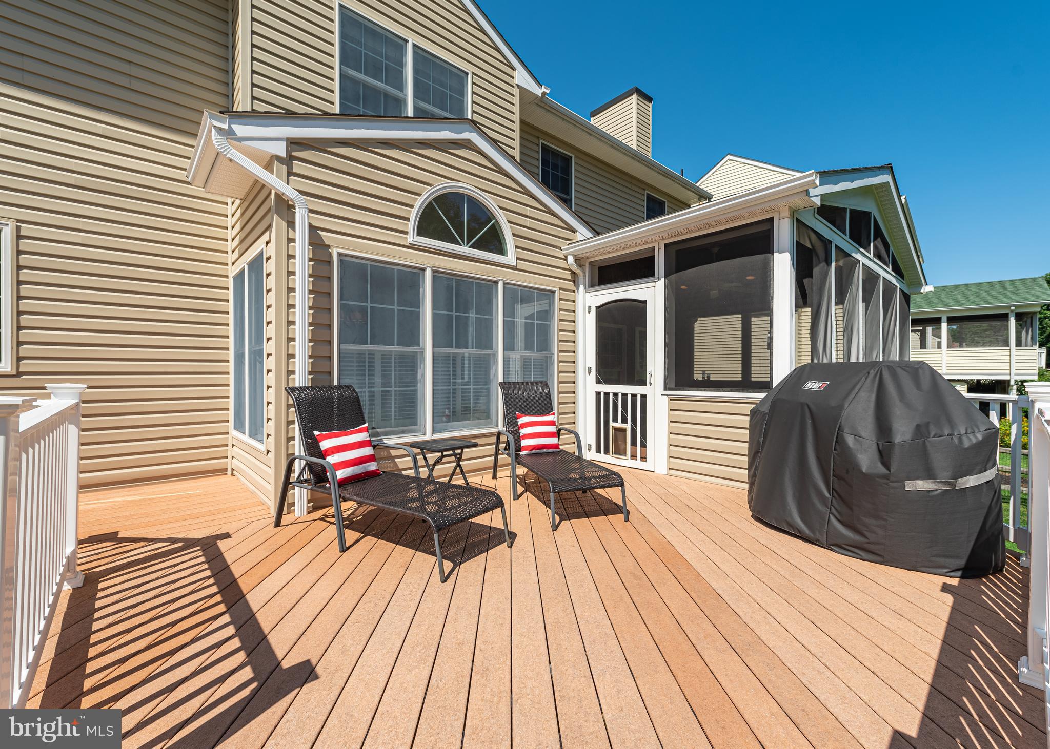 5069 Jericho Road Columbia, MD 21044 - Photo 22 of 57 Maintenance free deck for outdoor grilling