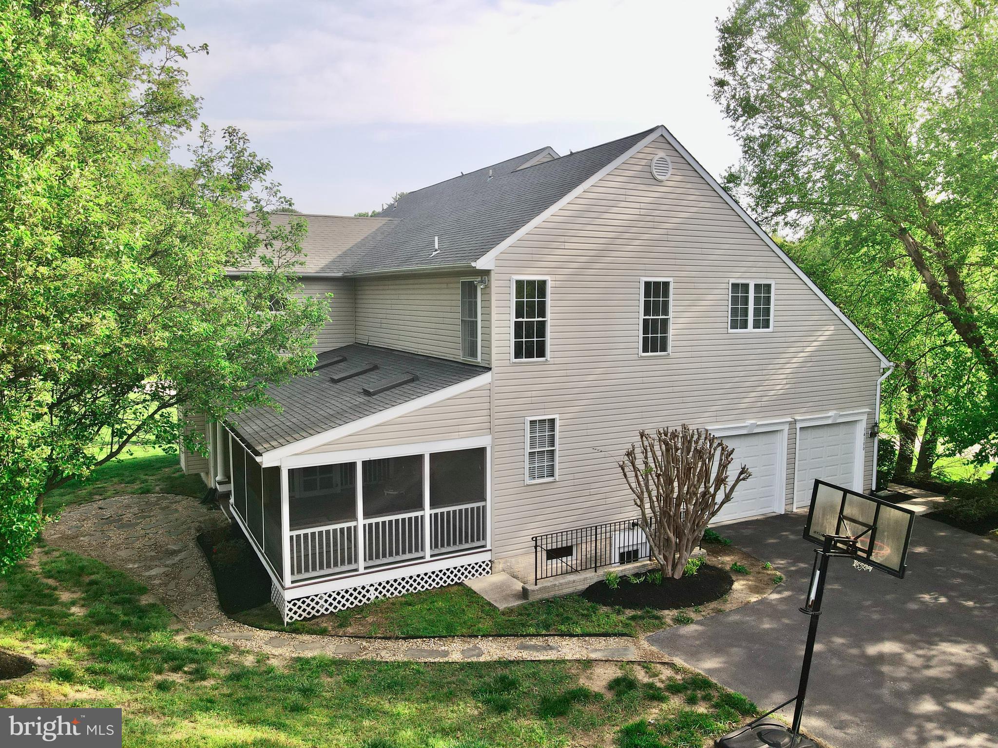 14100 Twisting Lane Dayton, MD 21036 - Photo 6 of 63 Covered Deck w/ Screen Porch
