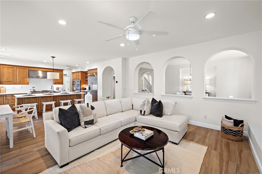 3 Tranquility Place Ladera Ranch, CA 92694 - Photo 14 of 63 a living room with furniture and a view of kitchen