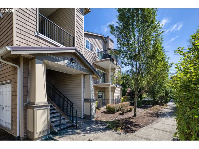 a view of a house with a patio