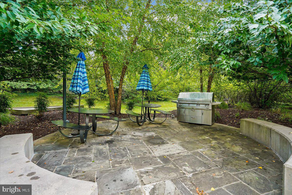 5101 River Road, Unit 1702 Bethesda, MD 20816 - Photo 18 of 25 Grilling and picnic area in the gardens