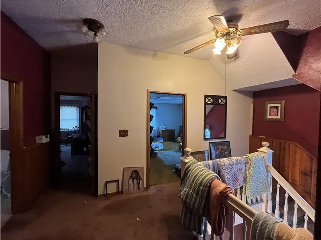 a room with gym equipment