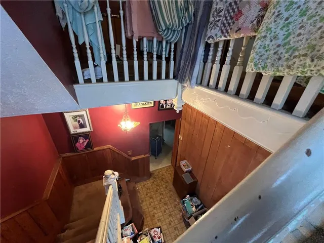 a room with furniture and a window